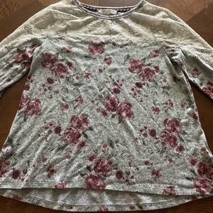 Scoop neck sweater by rewind